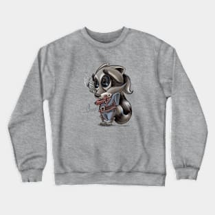 Rocket Goes Ooops Crewneck Sweatshirt